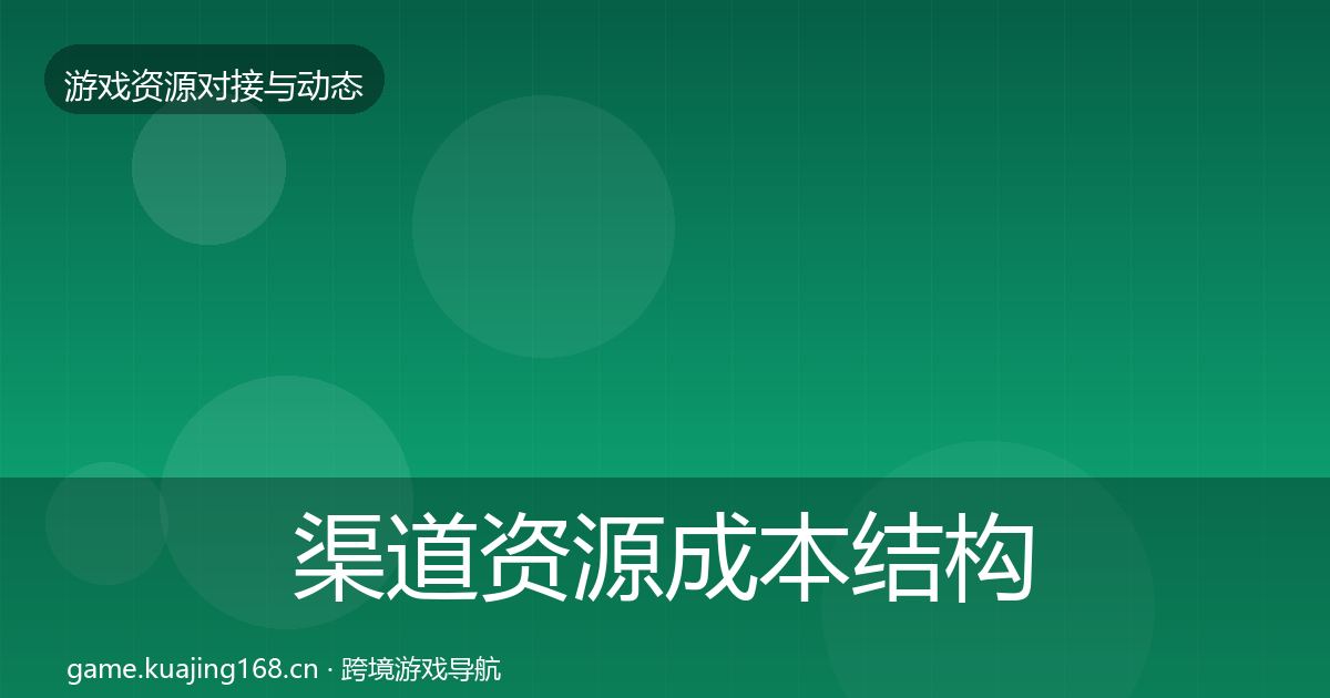 渠道资源成本结构分析全指南：全面