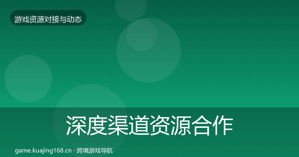 深度渠道资源合作案例