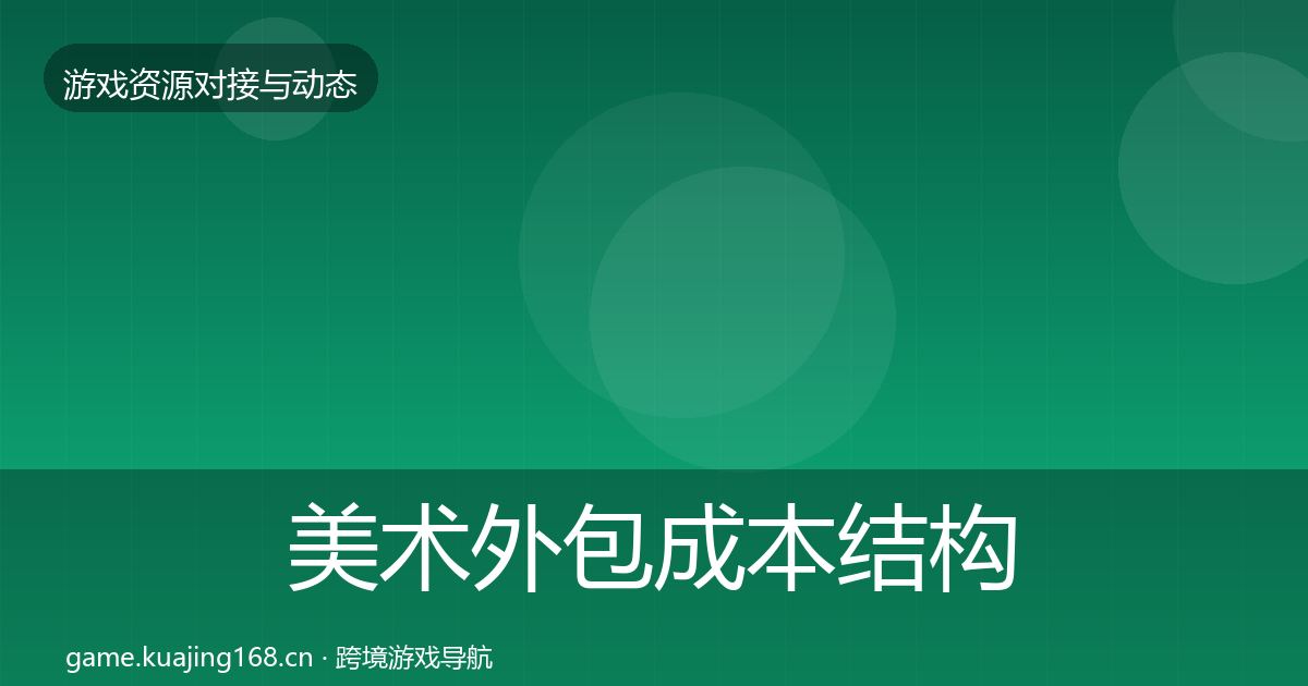 美术外包成本结构分析全指南：最新