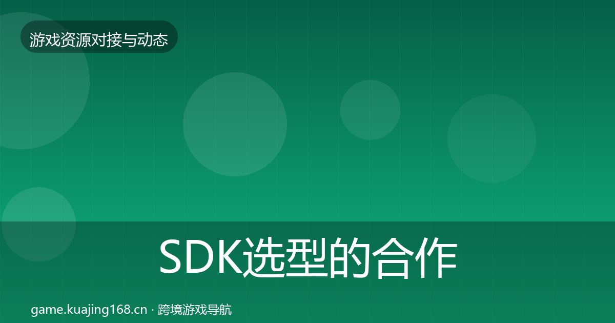 SDK选型的合作案例（2027年）