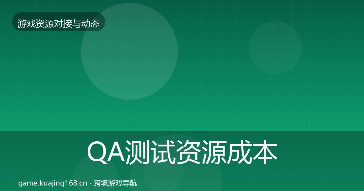 QA测试资源成本结构分析全指南：2027年