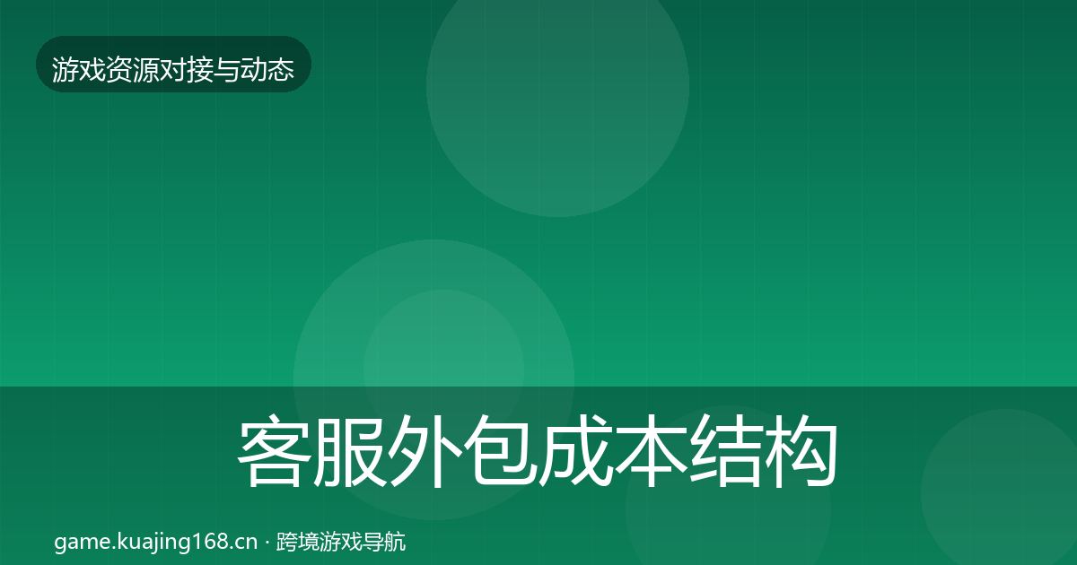 客服外包成本结构分析全指南：2026年