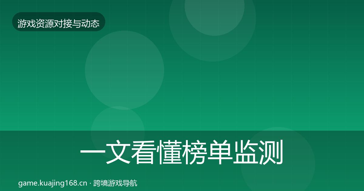 一文看懂榜单监测合作案例｜2026年