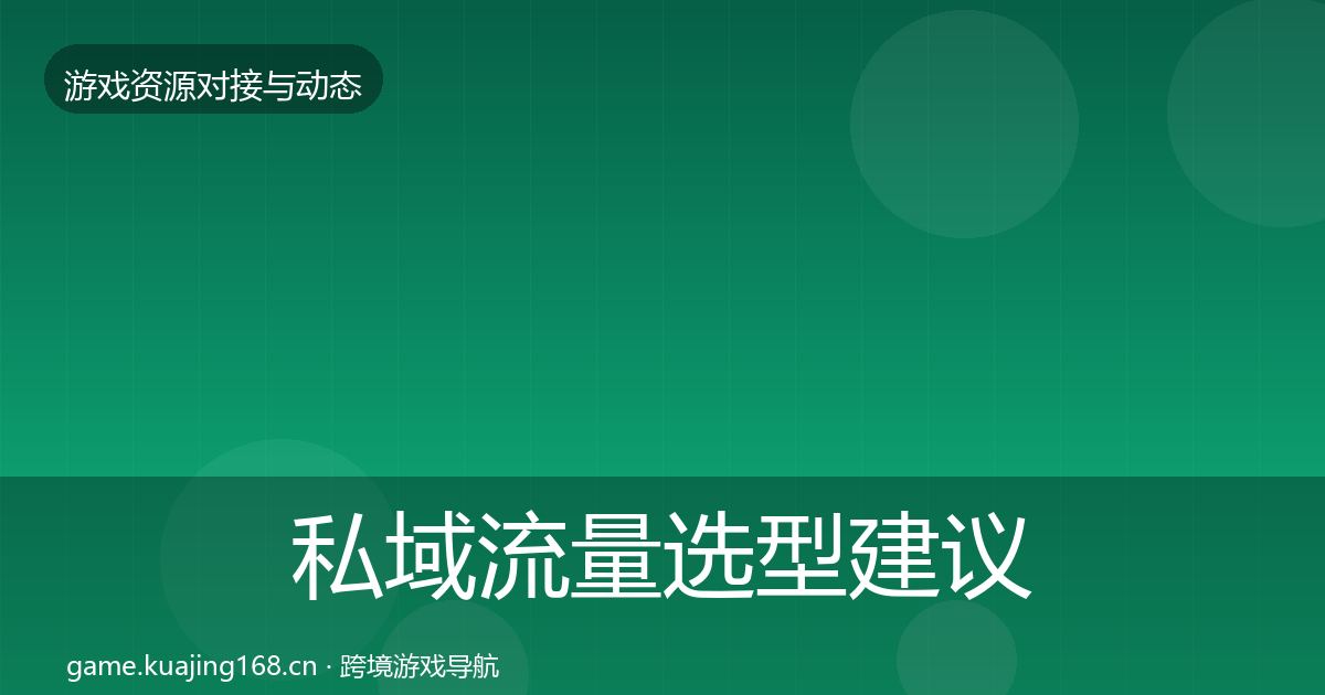 私域流量选型建议全指南：深度