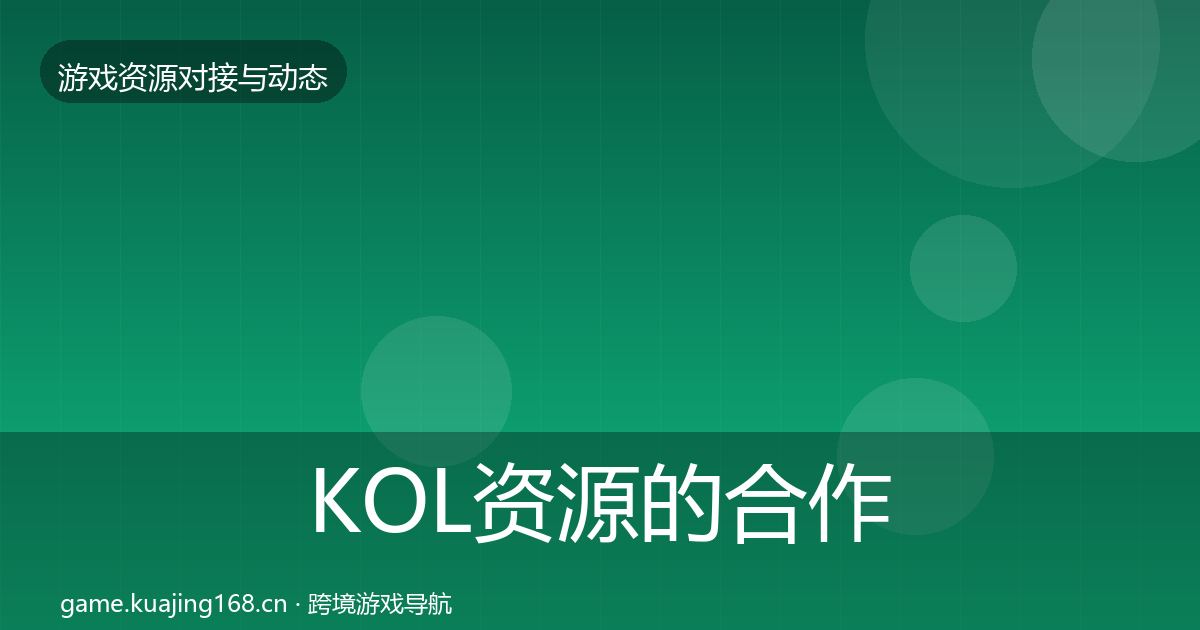 KOL资源的合作案例（2027年）