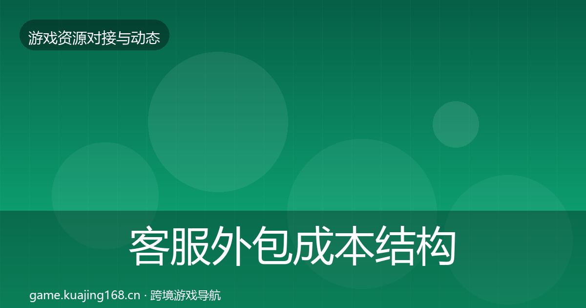 客服外包成本结构分析实践指南·第29篇