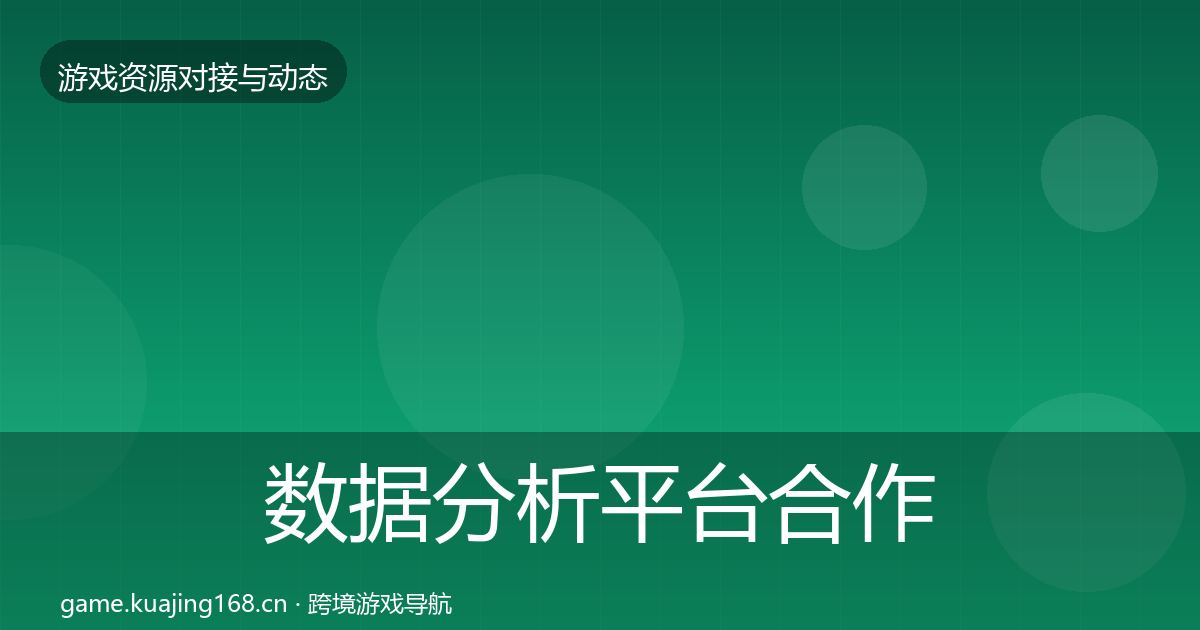 数据分析平台合作案例实践指南·第33篇