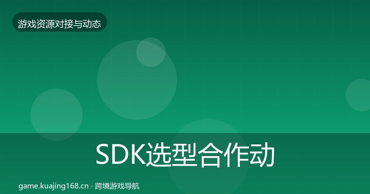 SDK选型选型建议入门到进阶·第258篇