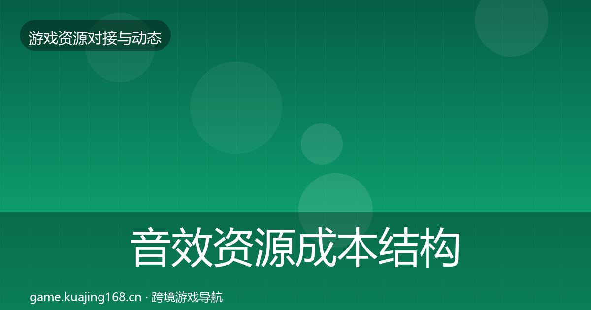 音效资源合作案例要点梳理·第272篇