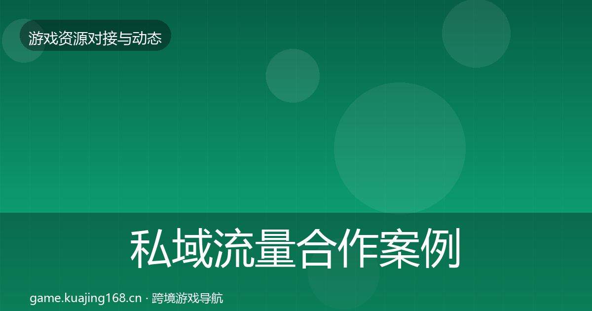 私域流量合作案例要点梳理·第355篇