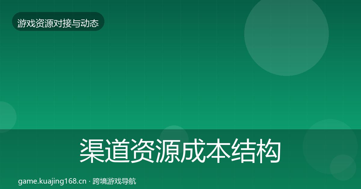 渠道资源成本结构分析实践指南·第466篇