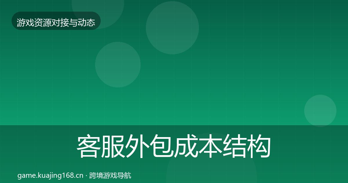 客服外包成本结构分析实践指南·第589篇