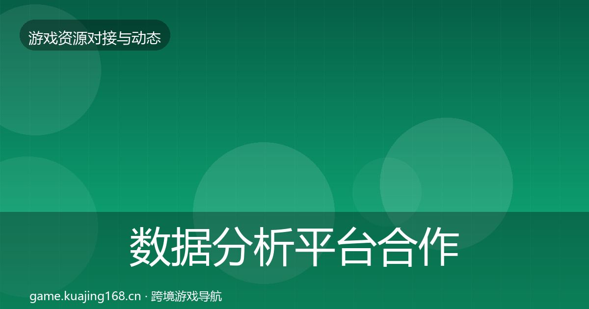 数据分析平台合作动态追踪实践指南·第653篇