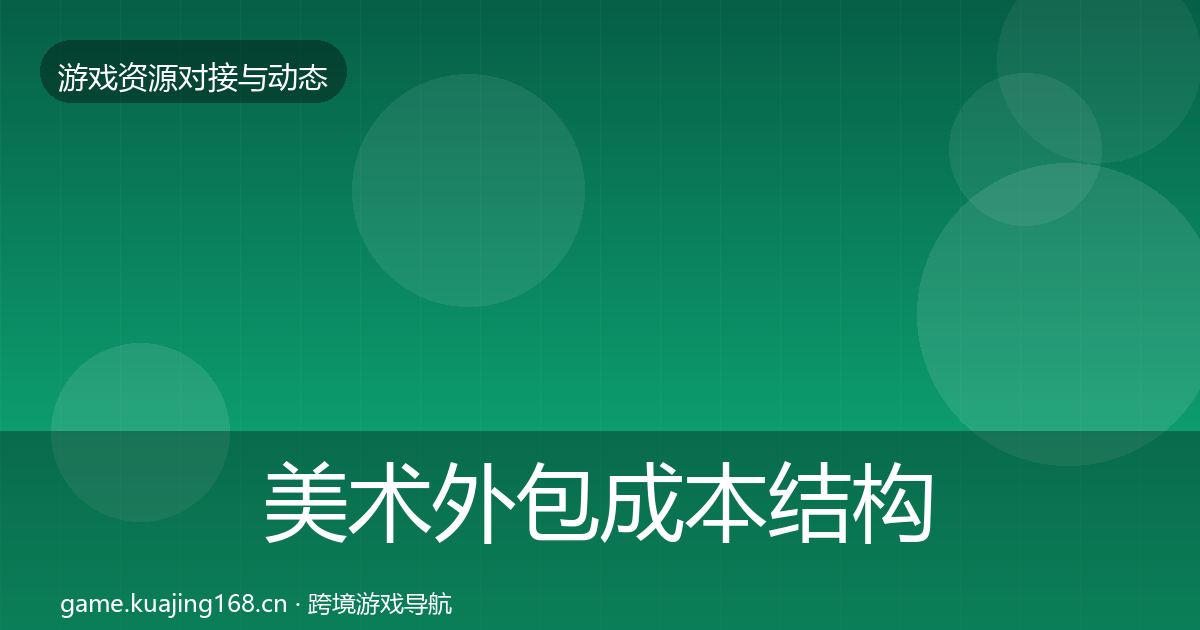 美术外包成本结构分析实践指南·第987篇