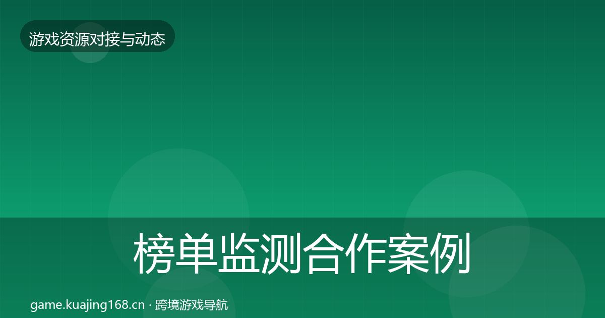 榜单监测合作案例实践指南·第1035篇