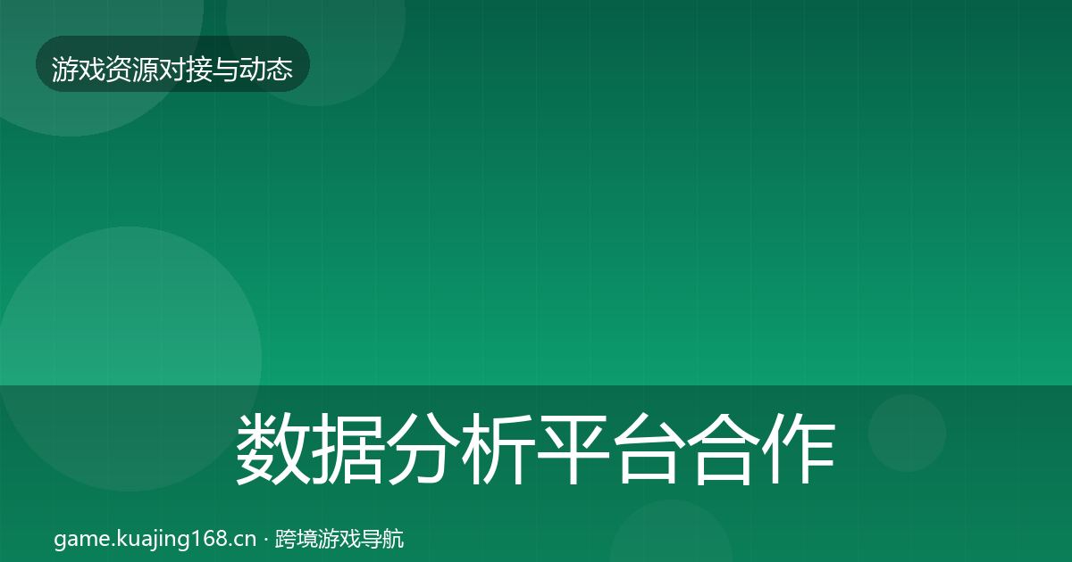 数据分析平台合作案例实践指南·第1073篇