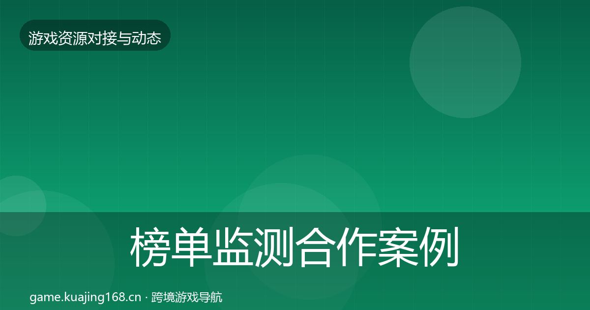 榜单监测合作案例实践指南·第1195篇