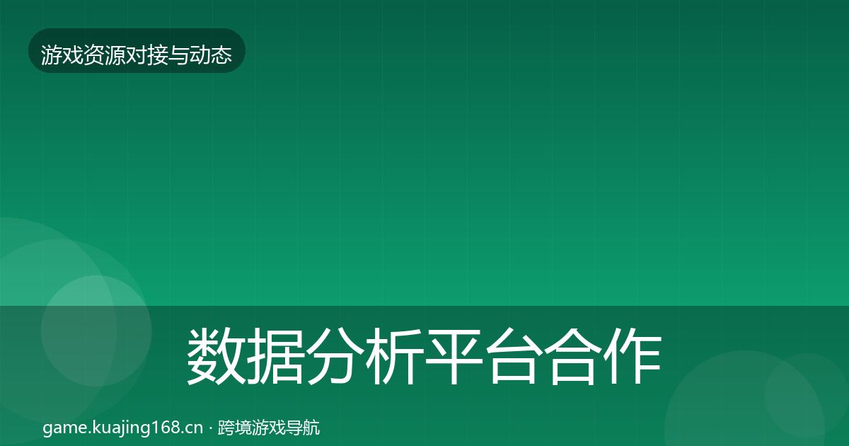 数据分析平台合作动态追踪实践指南·第1213篇