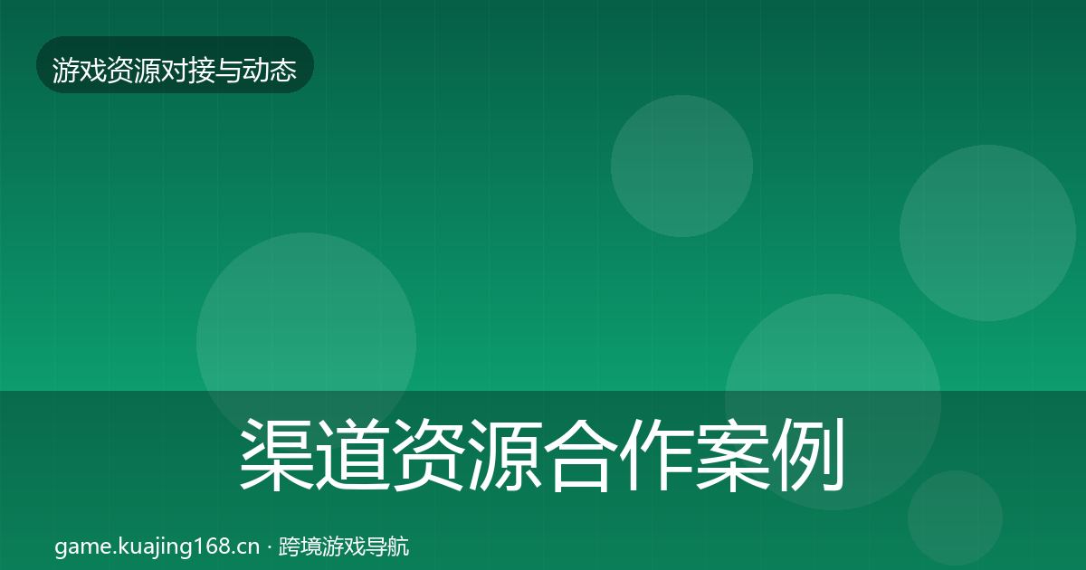渠道资源合作案例实践指南·第1231篇