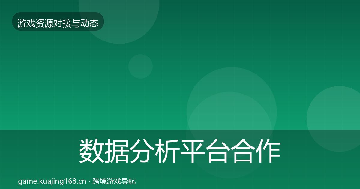 数据分析平台合作动态追踪实践指南·第1253篇