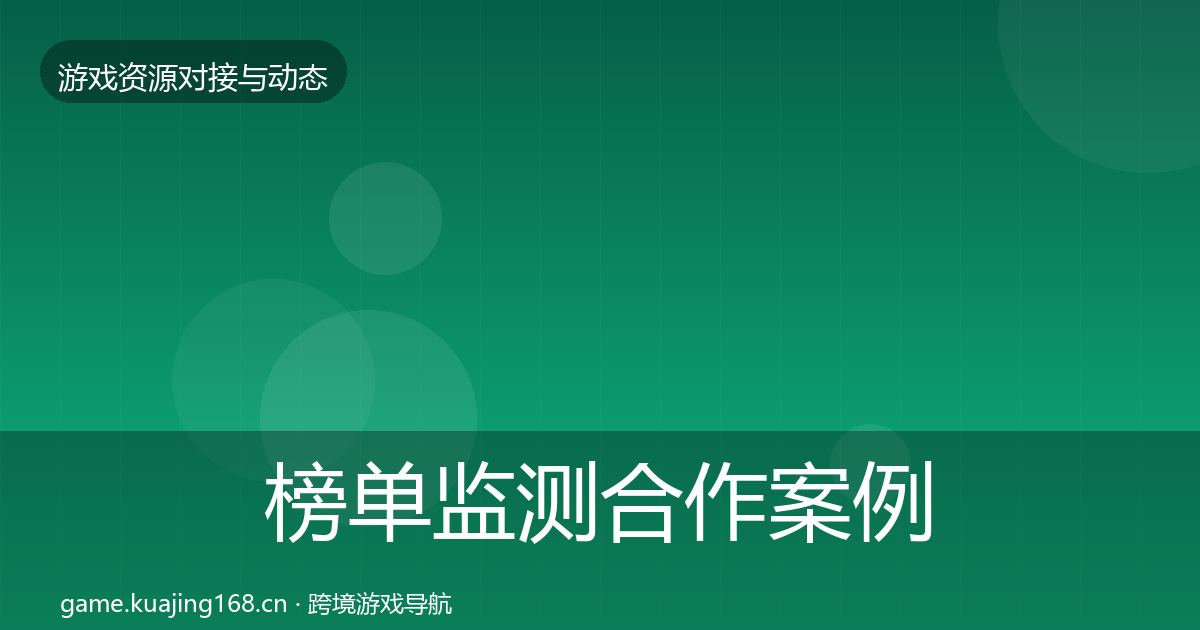 榜单监测合作案例实践指南·第1275篇