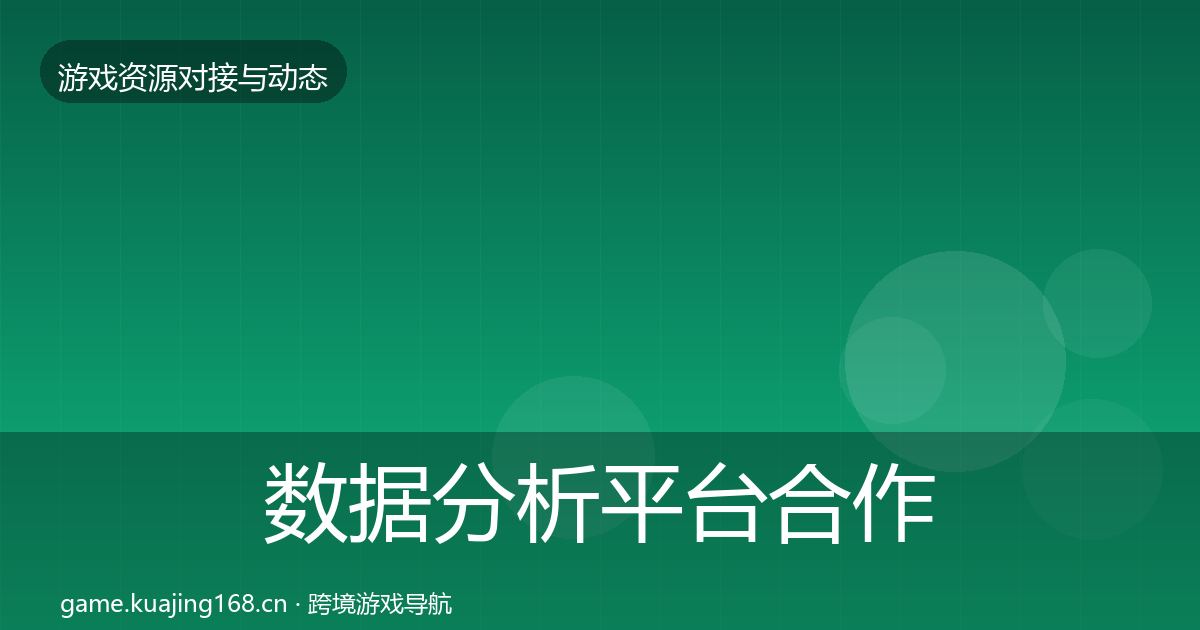 数据分析平台合作动态追踪实践指南·第1293篇