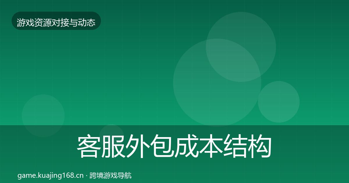 客服外包成本结构分析实践指南·第1309篇