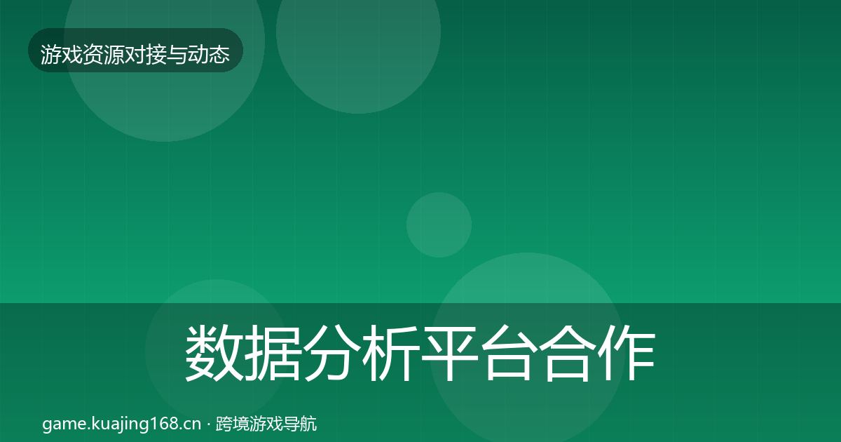 数据分析平台合作案例实践指南·第1353篇