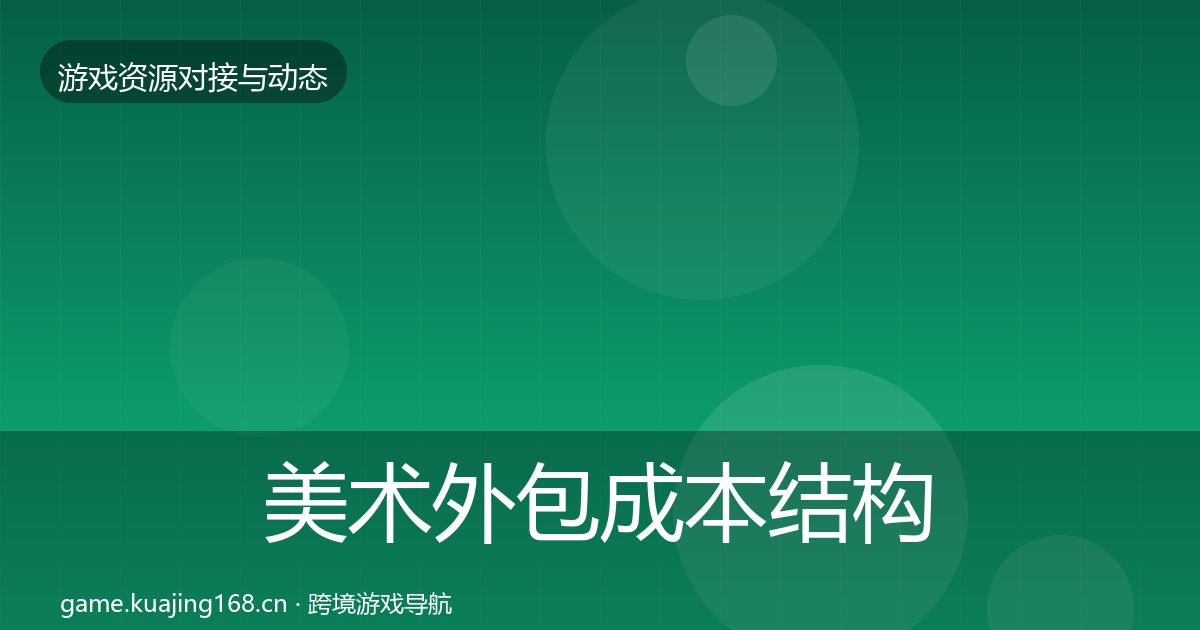 美术外包成本结构分析实践指南·第1507篇