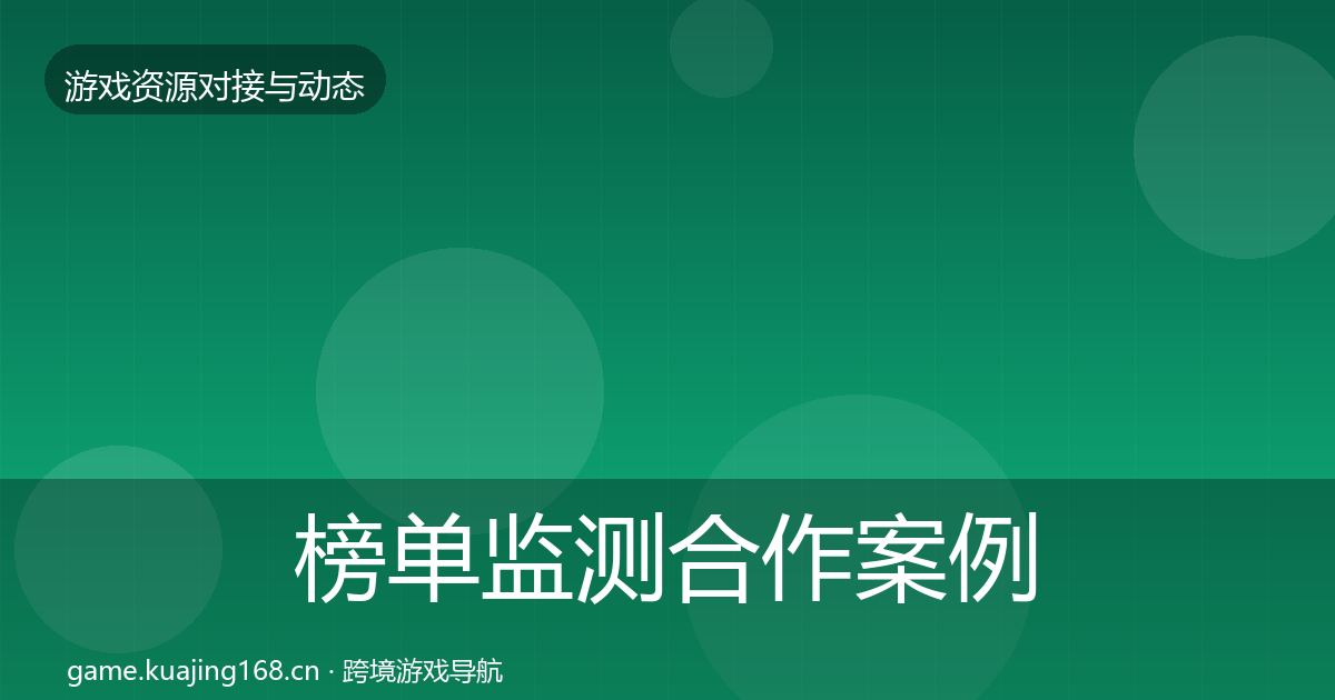 榜单监测合作案例实践指南·第1515篇