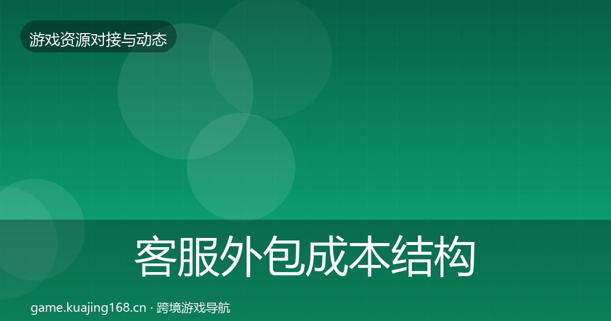 客服外包成本结构分析实践指南·第1629篇