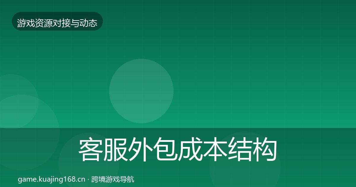 客服外包成本结构分析实践指南·第1669篇