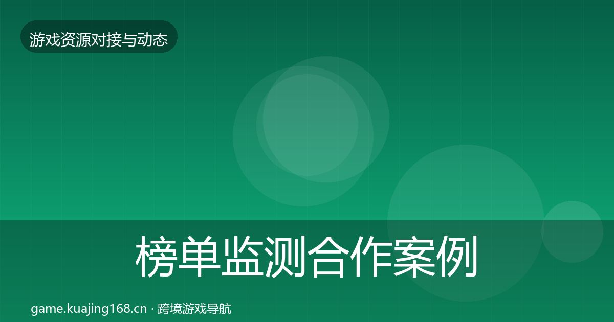 榜单监测合作案例实践指南·第1675篇