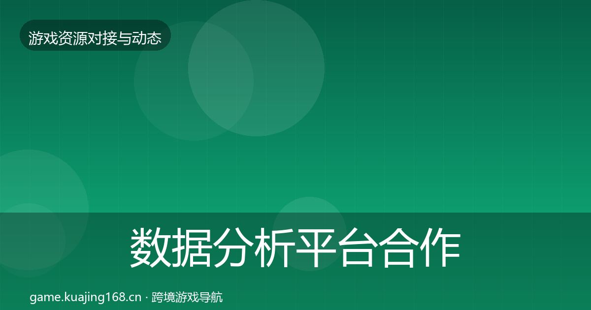 数据分析平台合作案例实践指南·第1713篇