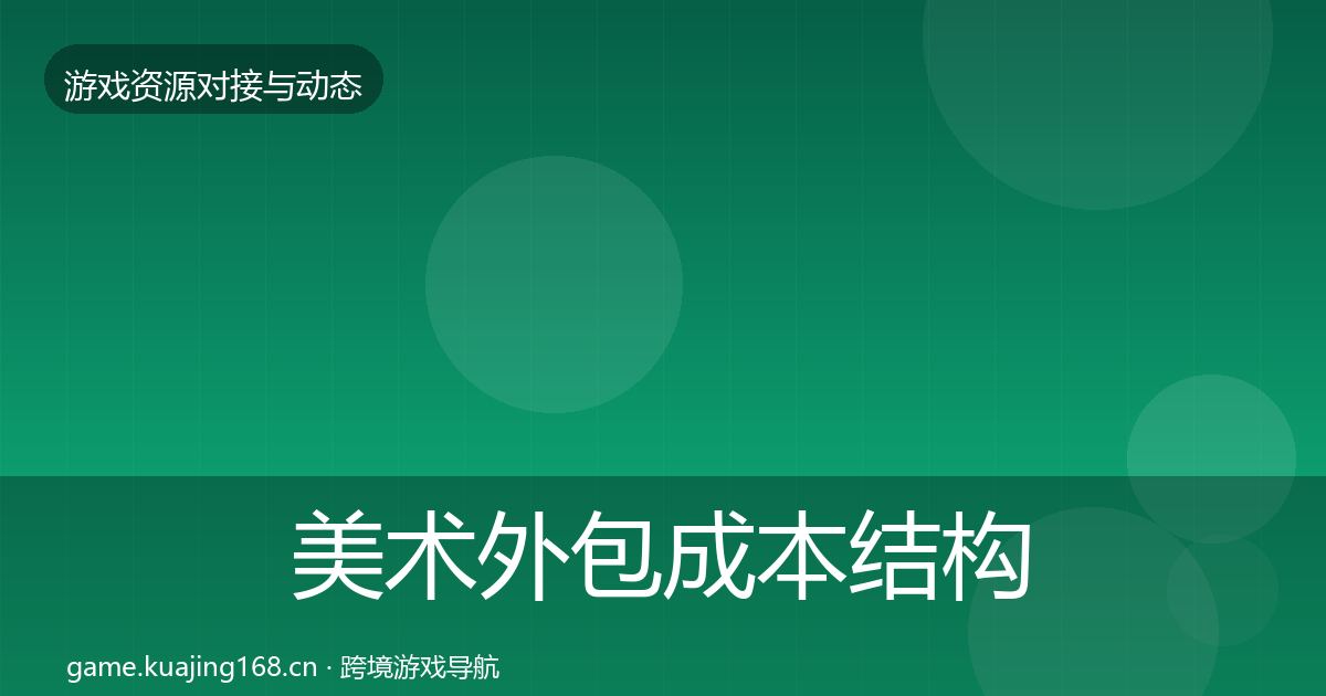 美术外包成本结构分析实践指南·第1787篇