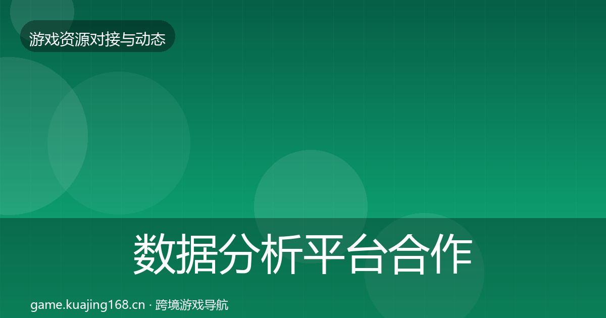 数据分析平台合作案例实践指南·第1873篇