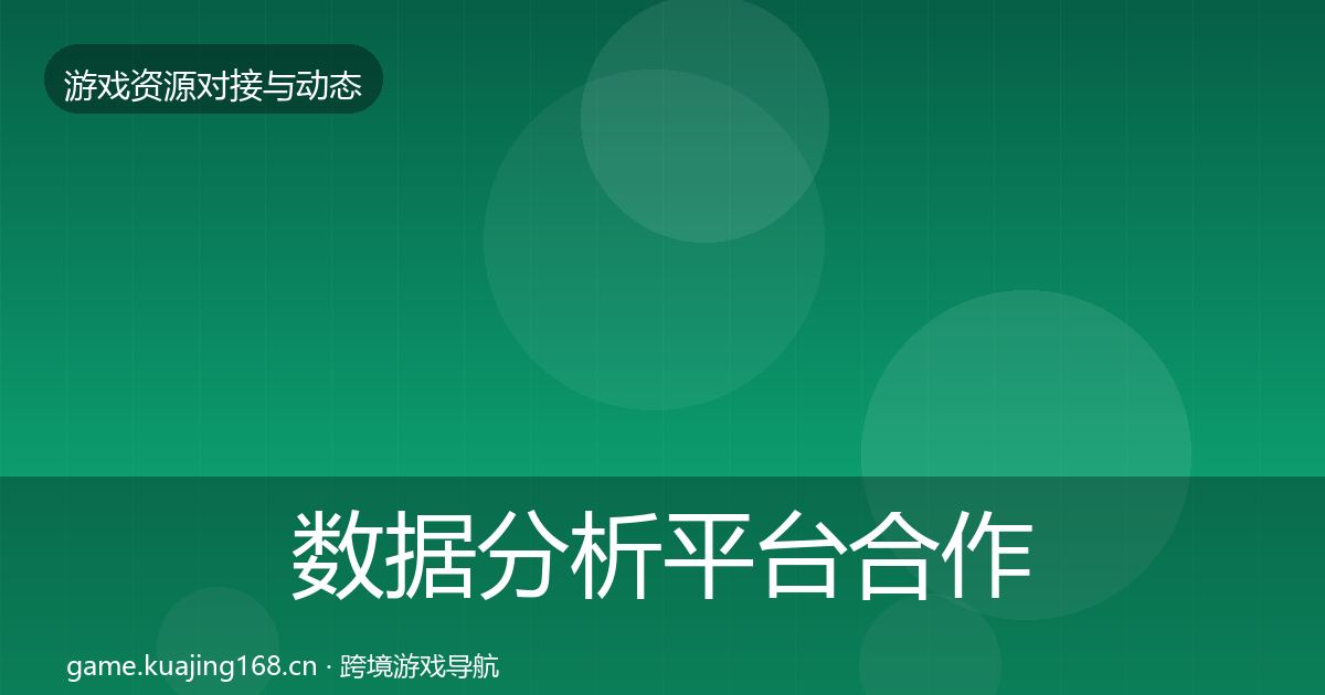 数据分析平台合作案例实践指南·第1953篇