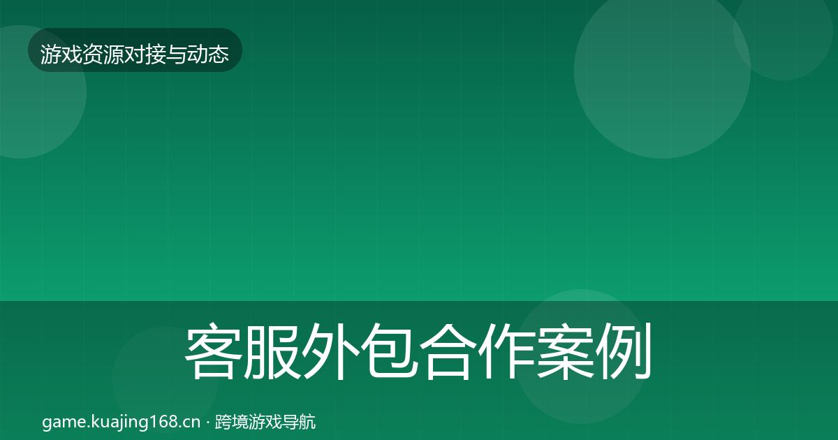 客服外包合作案例实践指南·第1994篇