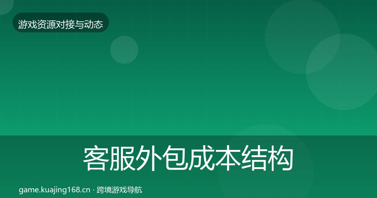 客服外包成本结构分析实践指南·第2029篇
