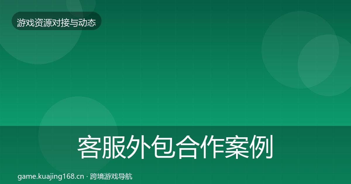 客服外包合作案例实践指南·第2074篇