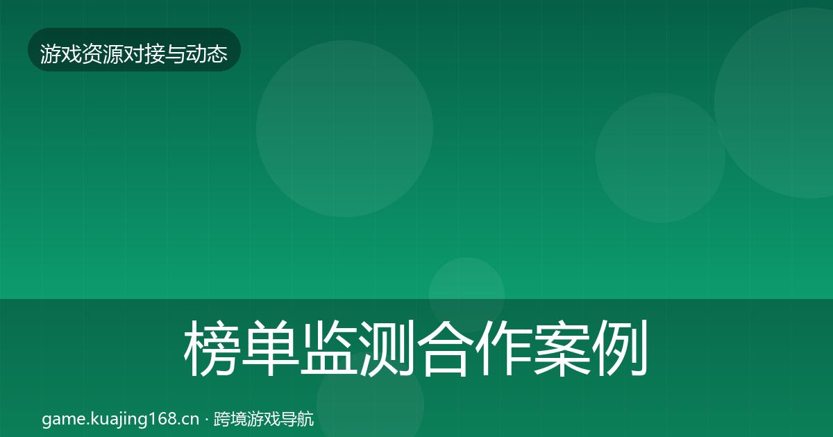 榜单监测合作案例实践指南·第2075篇