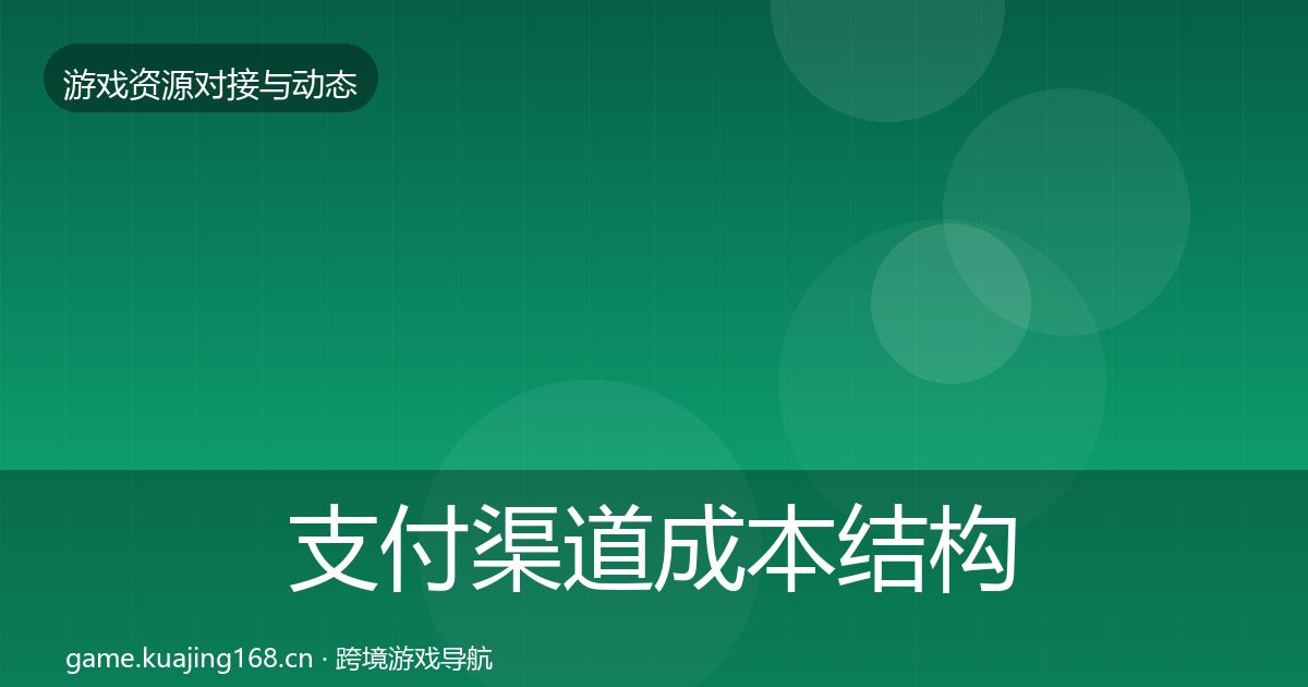 支付渠道成本结构分析全攻略·第2188篇