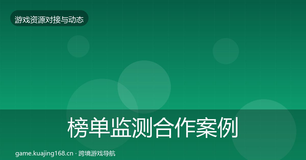 榜单监测合作案例实践指南·第2195篇