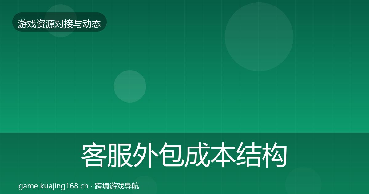 客服外包成本结构分析实践指南·第2229篇