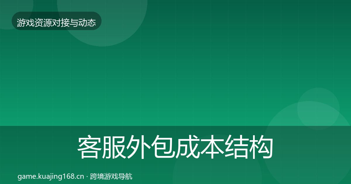 客服外包成本结构分析实践指南·第2269篇