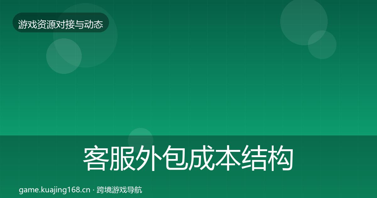 客服外包成本结构分析实践指南·第2429篇