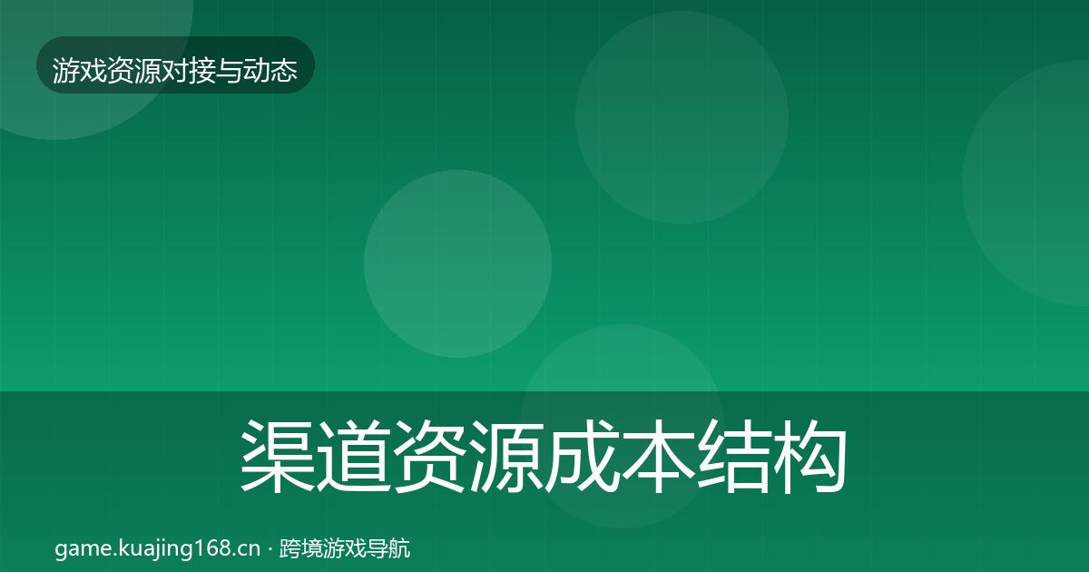 渠道资源成本结构分析实践指南·第2466篇