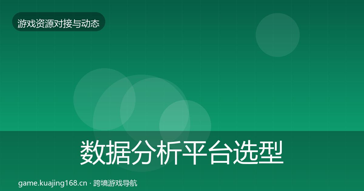 数据分析平台选型建议实践指南