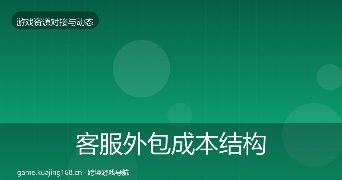 客服外包成本结构分析实践指南·第2869篇