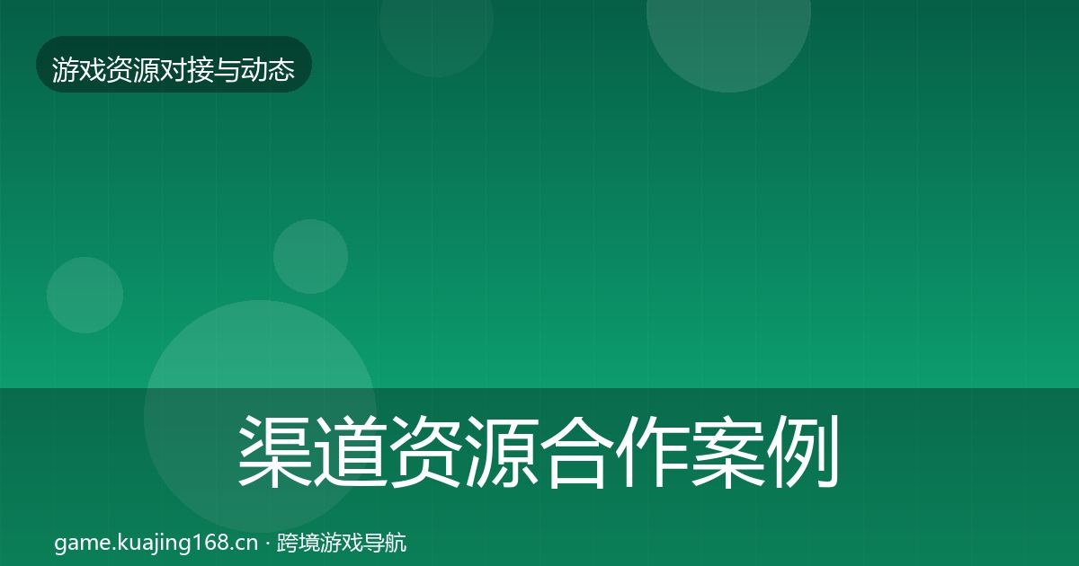 渠道资源合作案例实践指南